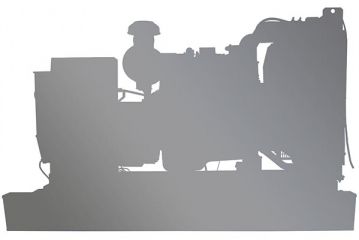 Дизельный генератор CTG 440SD в контейнере с АВР