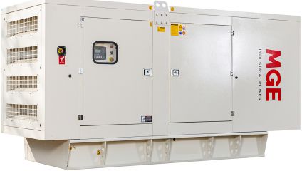 Дизельный генератор MGE P320DN в кожухе с АВР