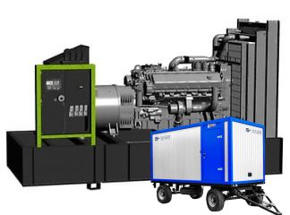 Дизельный генератор Pramac GSW 645 M 480V