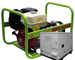 Бензиновый генератор Pramac MES8000 400V 50Hz