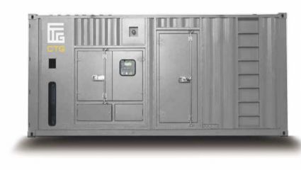 Дизельный генератор CTG 660B в кожухе с АВР